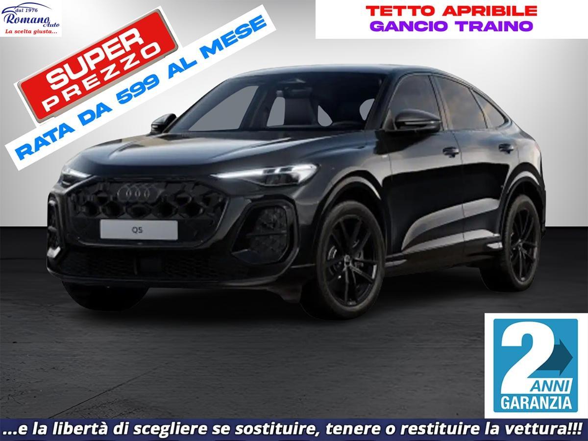 NEW Audi Q5 Sportaback 2.0 tdi mhev+ S line edition quattro#TETTO APRIBILE#GANGIO TRAINO!
