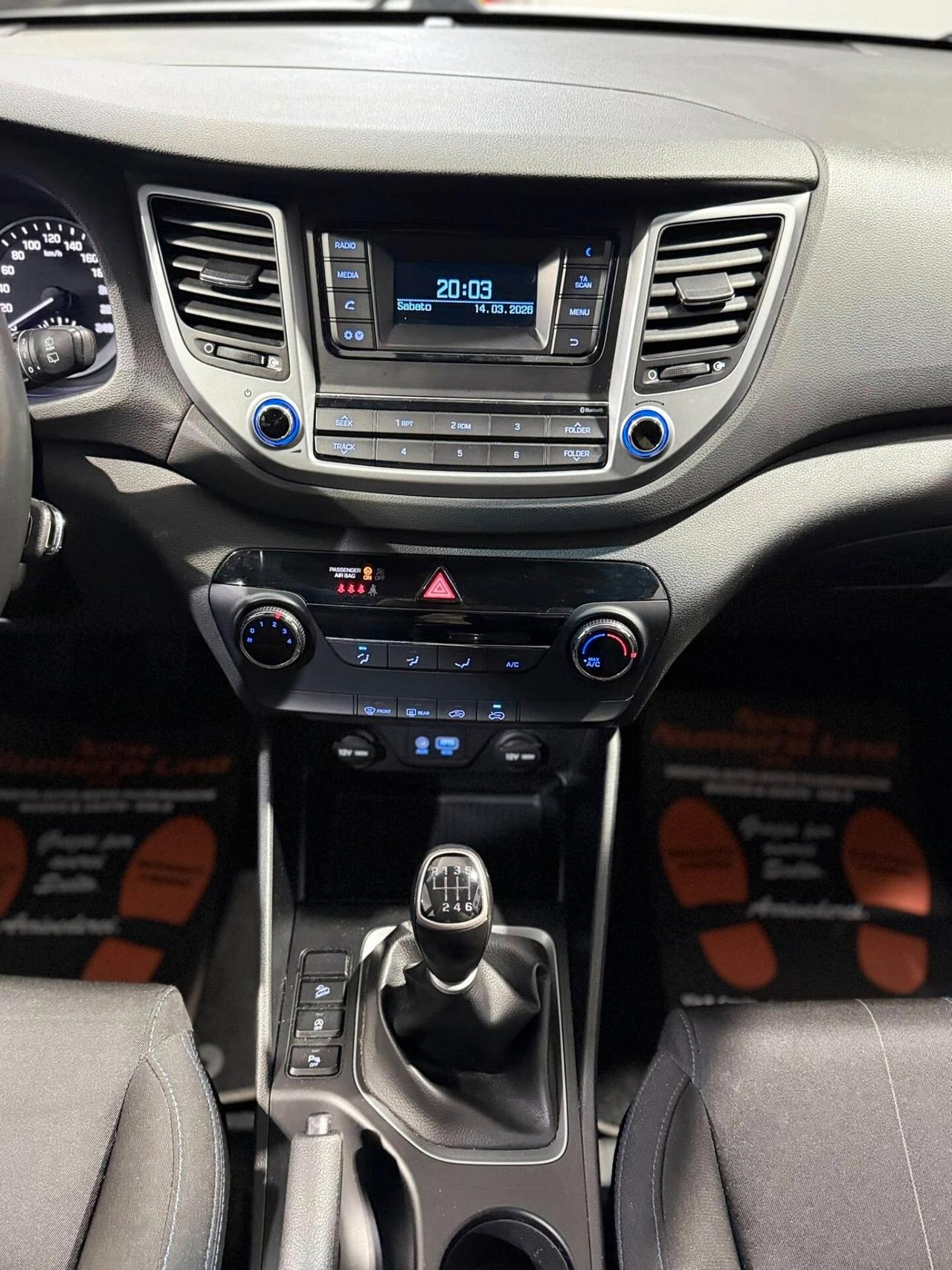 Hyundai Tucson 1.7 Crdi 116 cv X-possible2017