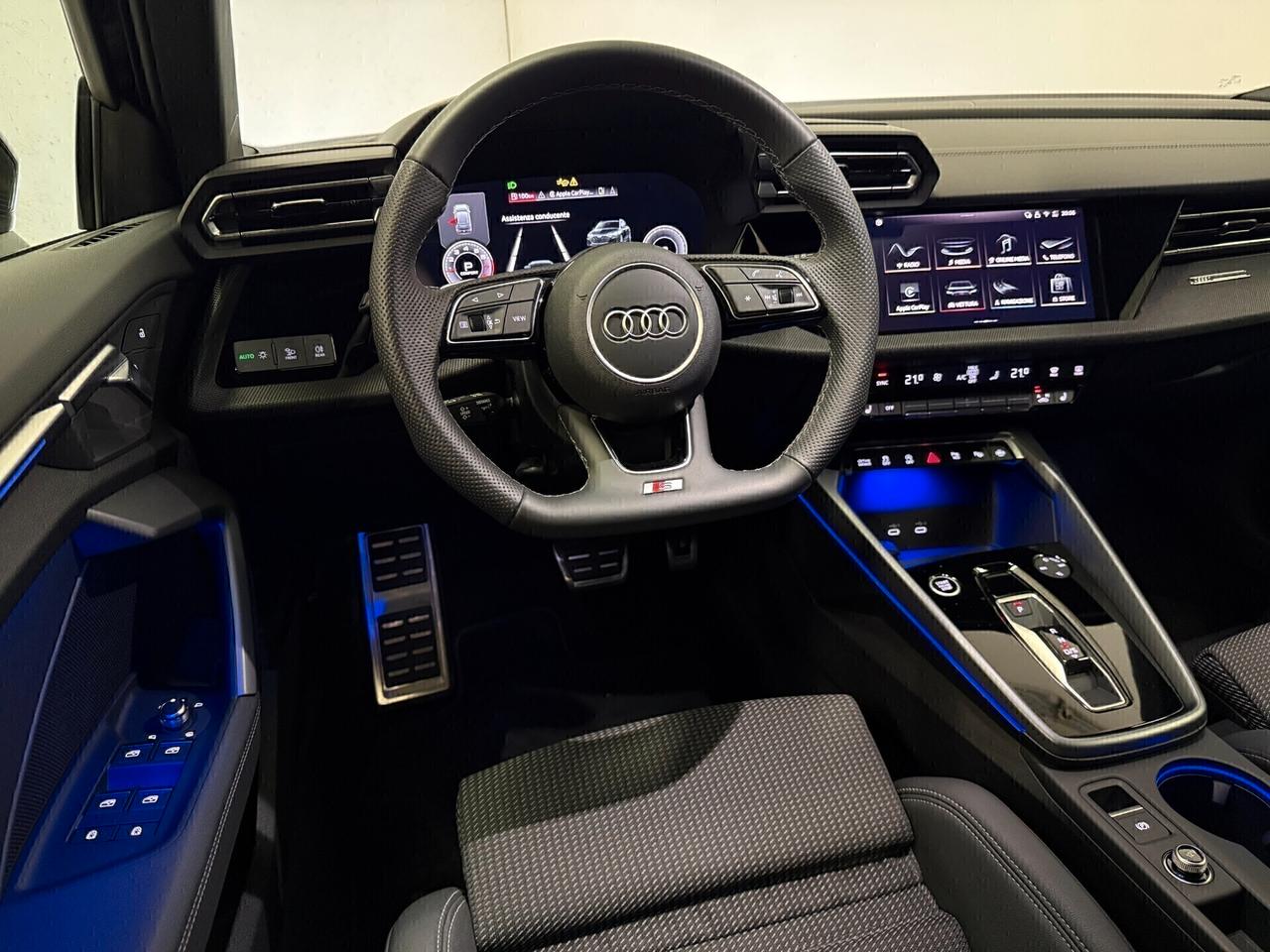 Audi A3 Spb 1.5 Tfsi Mhev 150cv S-Tronic S line Edition Uff Italiana Garanzia e Service Audi * NESSUN VINCOLO DI FINANZIAMENTO *