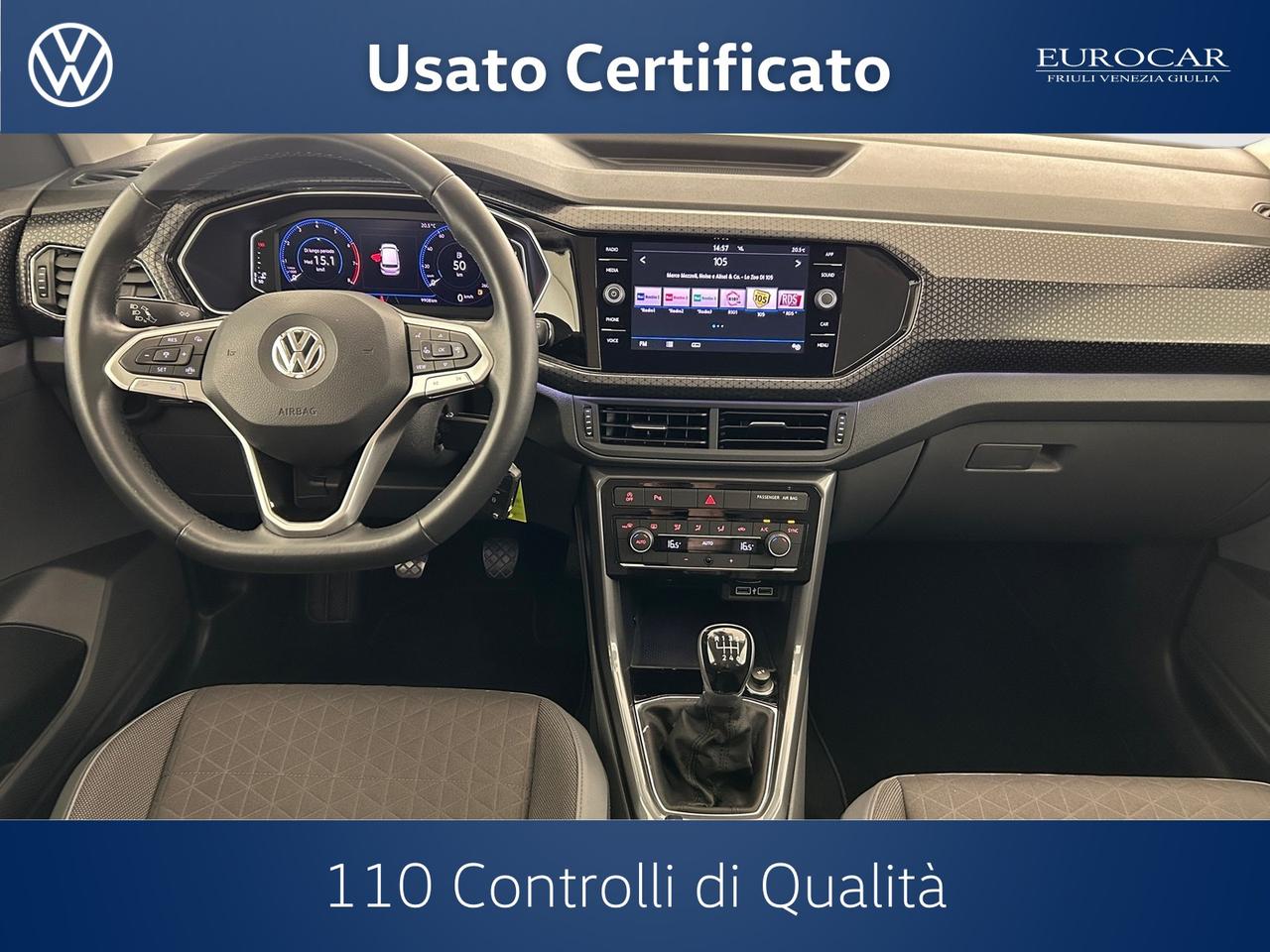 Volkswagen T-Cross 1.0 tsi advanced 115cv