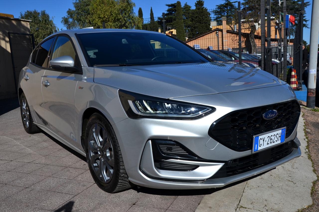 Ford Focus 1.5 115CV ST-LINE AUT. +NAV+FULL LED+RCAM+PRIVACY+