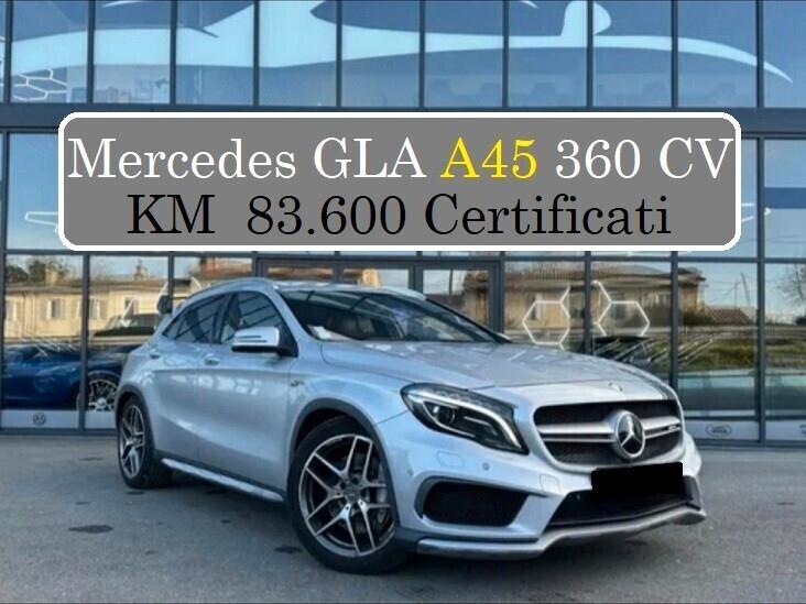 Mercedes GLA 45 AMG KM 83.600