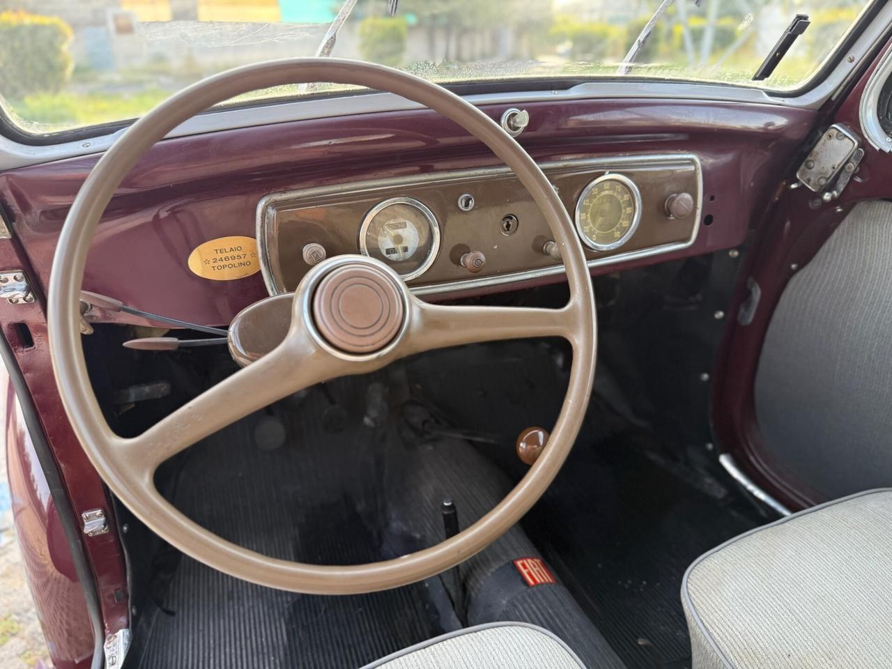FIAT Topolino C 1951 carozzeria Alvaro ASI