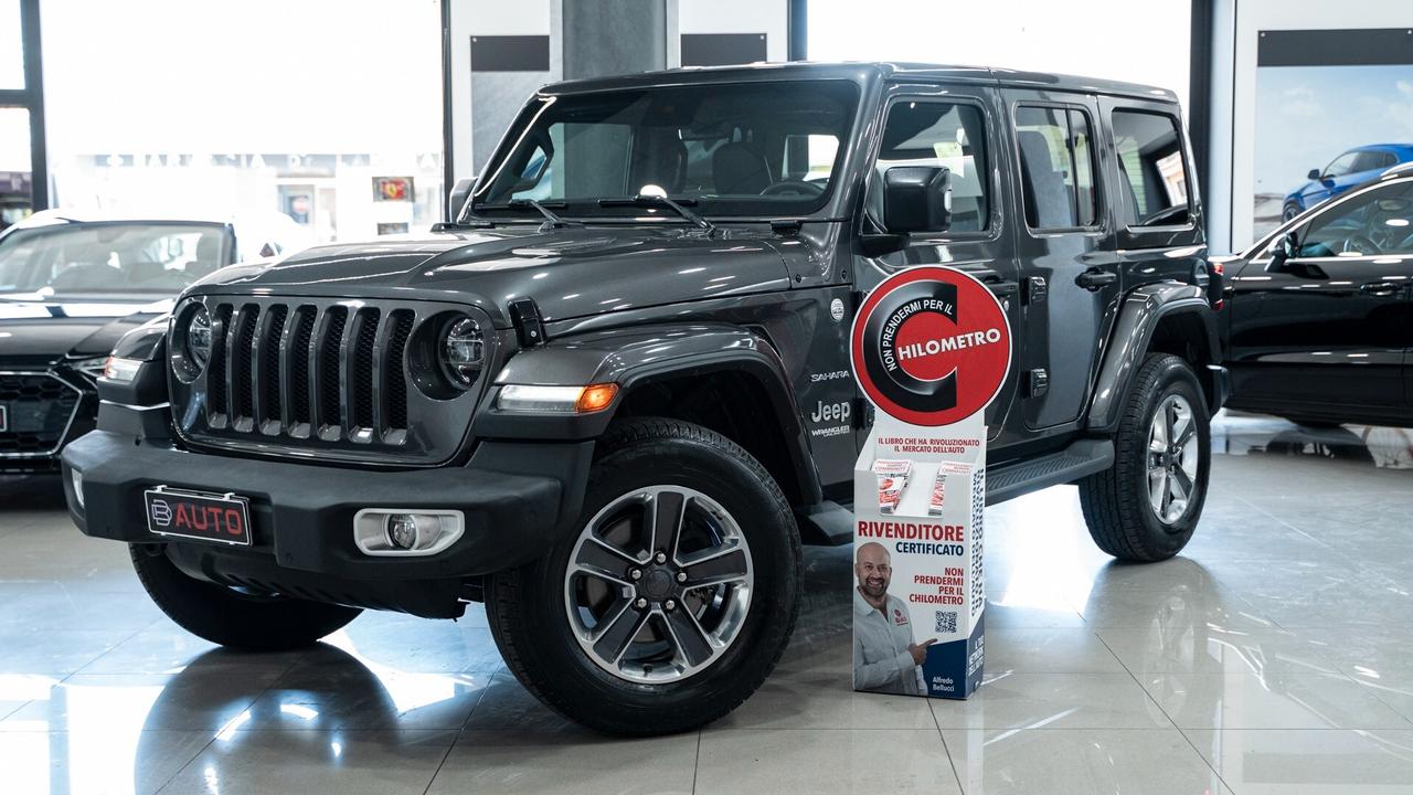 Jeep Wrangler UNLIMITED 2.2 MJT II SAHARA AUTO 200 CV XENO PELLE