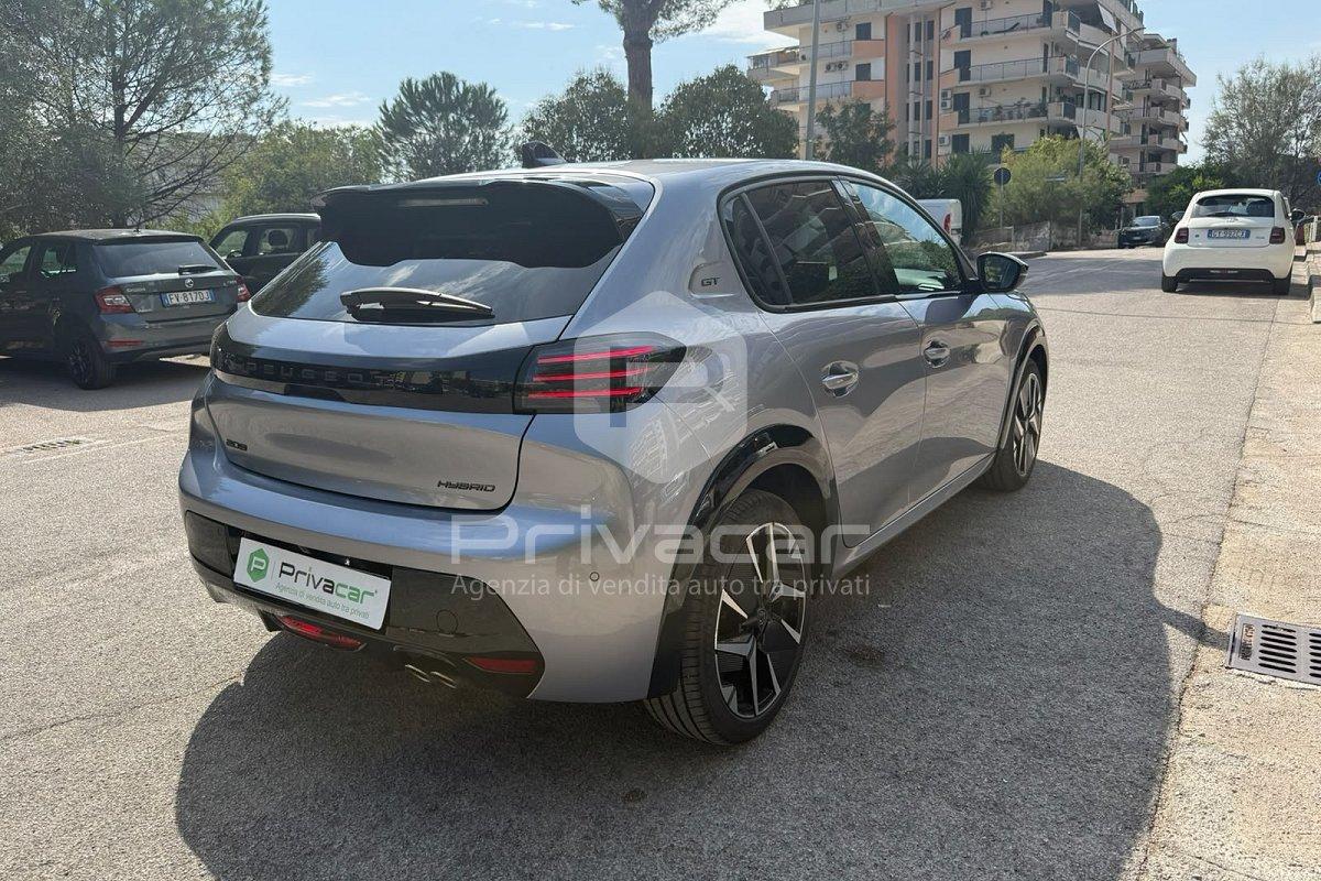 PEUGEOT 208 Hybrid 145 e-DCS6 5 porte GT