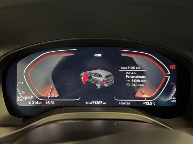 BMW X3 xDrive 20d 48V Msport PELLE-SEDILI RISCALDATI