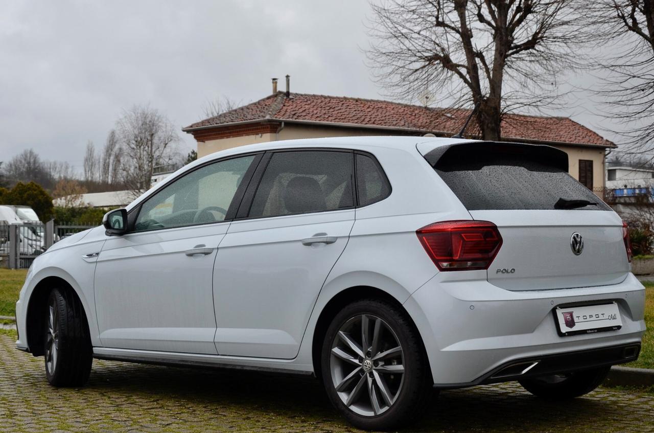 VOLKSWAGEN POLO 5p 1.0 TSI HIGHLINE 115cv, UNICOPROP, SERVICE VW, UFF ITALIANA, EURO 6D, FARI LED, 17", PERMUTE
