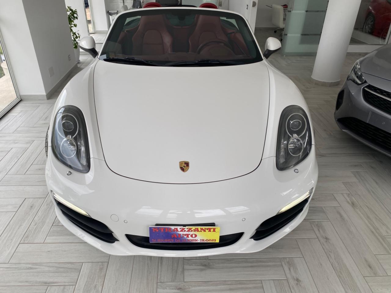 Porsche 981 Boxster 3.4 S cabrio ROSSO CARTIER/BOSE2014