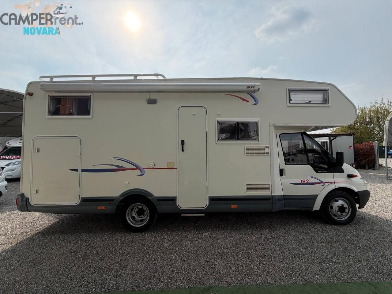 Challenger GENESIS 192 - LETTO MATRIMONIALE IN CODA E GARAGE