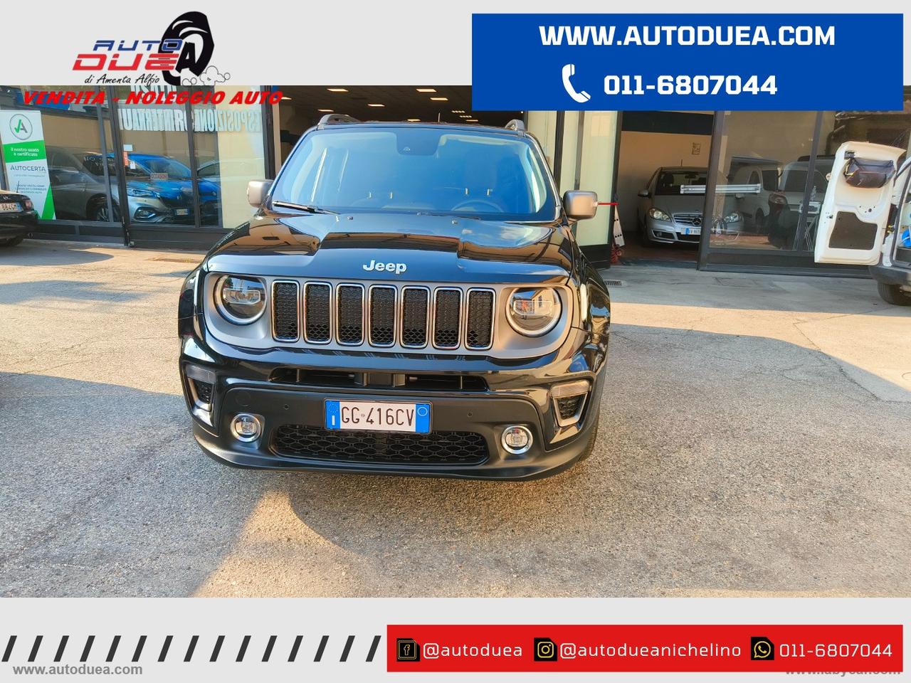 JEEP Renegade 1.3 T4 150 CV C/AUT. Limited NO VINCOLI FINANZIARI