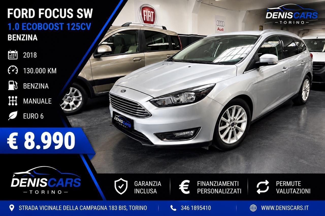 Ford Focus 1.0 EcoBoost 125 CV Start&Stop SW Titanium