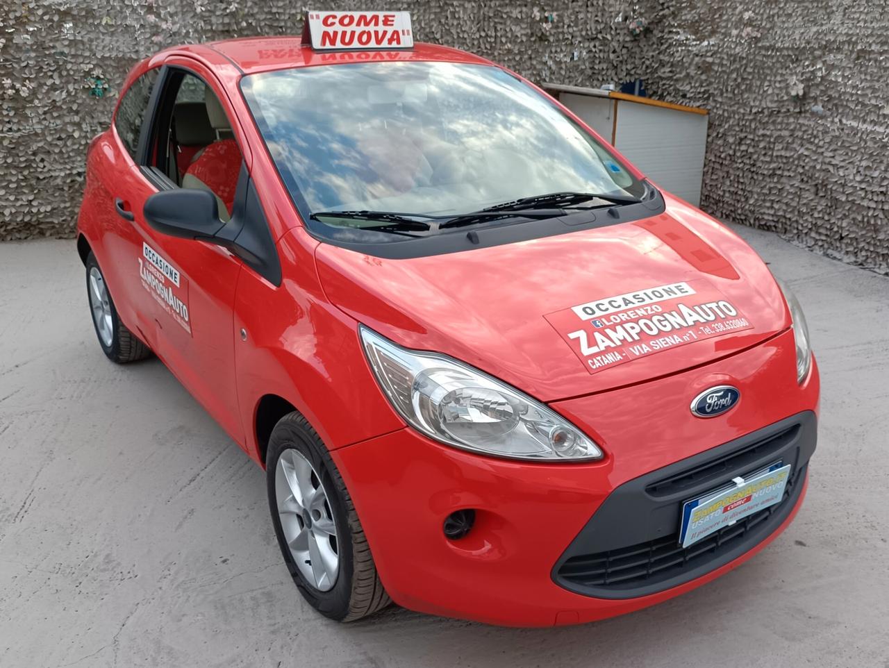 Ford Ka 1.2 8V 69CV X NEOPATENTATI ZAMPOGNAUTO CT