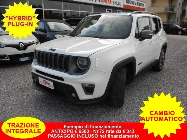 JEEP Renegade 1.3 T4 240cv PHEV 4xe AT6 S -PLUG-IN -UNICO PROPR.