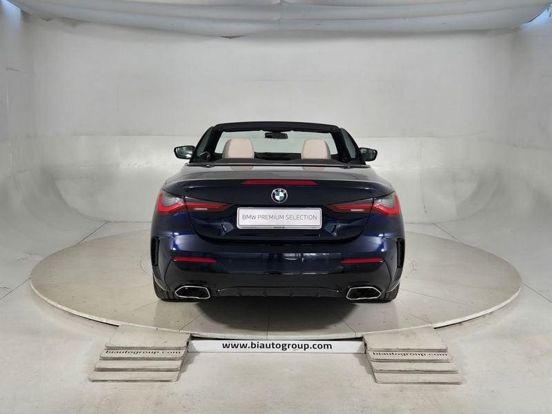 BMW Serie 4 Cabrio Serie 4 G23 2020 Cabrio Benzin M440i Cabrio mhev 48V xdrive auto