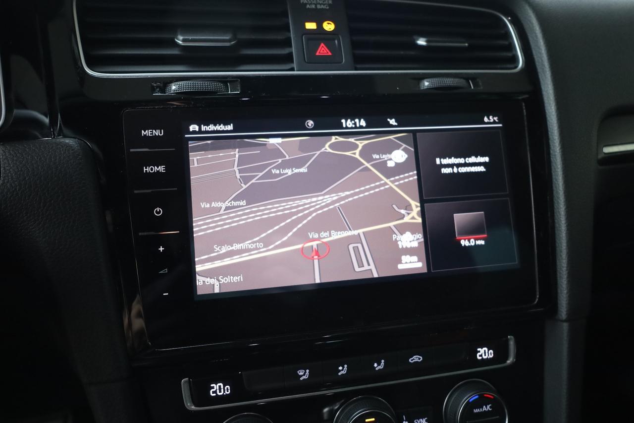 VOLKSWAGEN GOLF GTI PERFORMANCE 2.0 245cv TSI DSG BMT