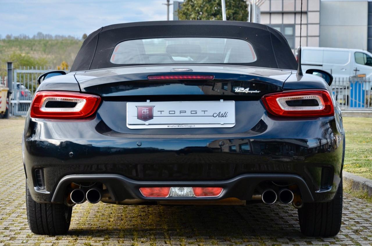 ABARTH 124 SPIDER 1.4 t M.AIR 170cv 70° ANNIVERSARIO, UFF ITALIANA, SERVICE DIMOSTRABILI, HI-FI BOSE, PELLE TOTALE, SCARICO RECORD MONZA, PERMUTE