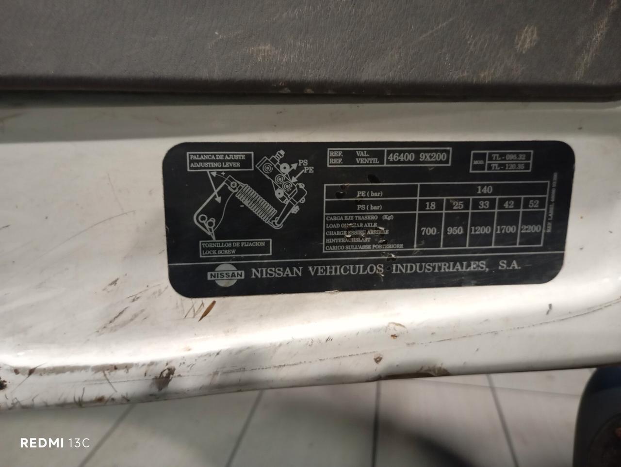 Nissan CABSTAR 3.0 GPL/DIESEL RIBALTABILE