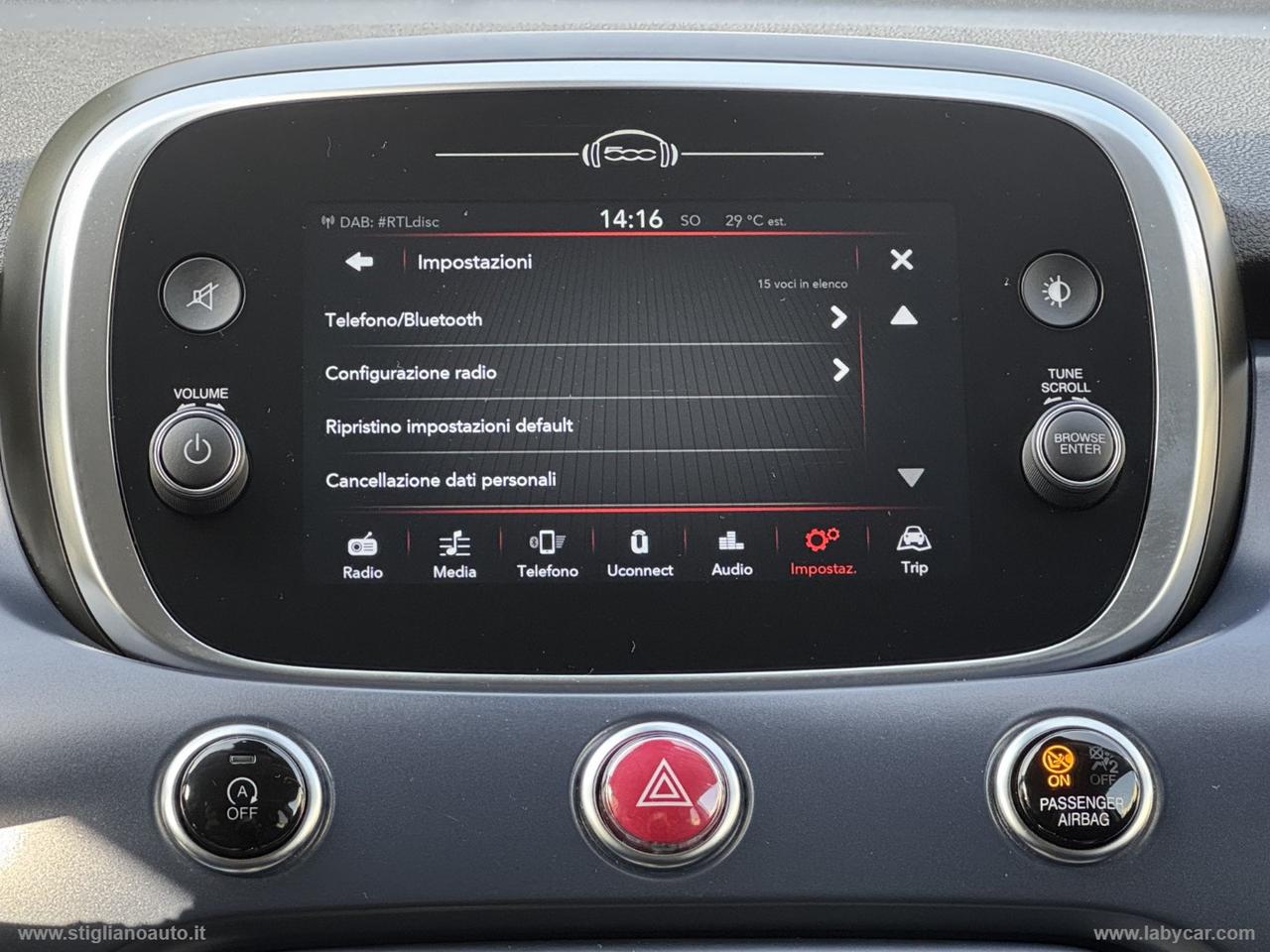 FIAT 500X 1.3 M.Jet 95 CV Connect