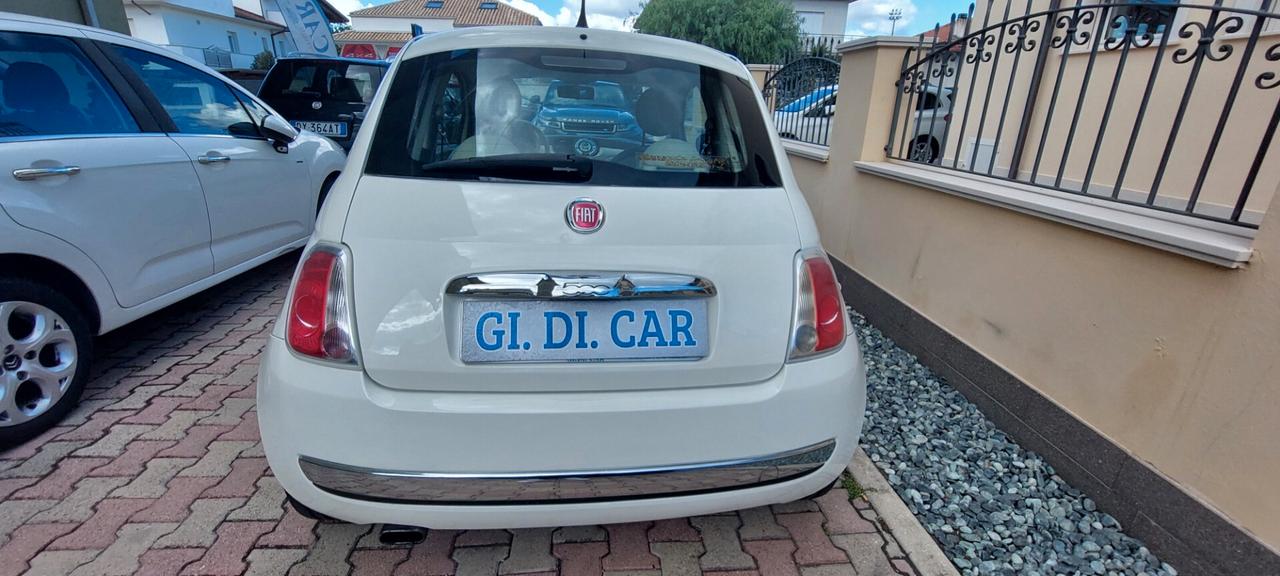 FIAT 500 LOUNGE 1,2 BENZINA TELEFONO TETTO PANORAMICO LEGA USB IMPECCABILE