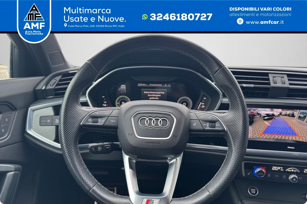 Audi Q3 Sportback 45 TFSIe S line S tronic NAVI CAMERA