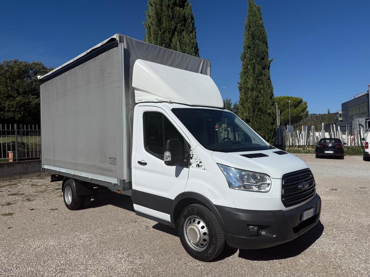 Ford Transit 350 2.0 TDCI 170 CV Cassone con Centine e Telone inamovibili