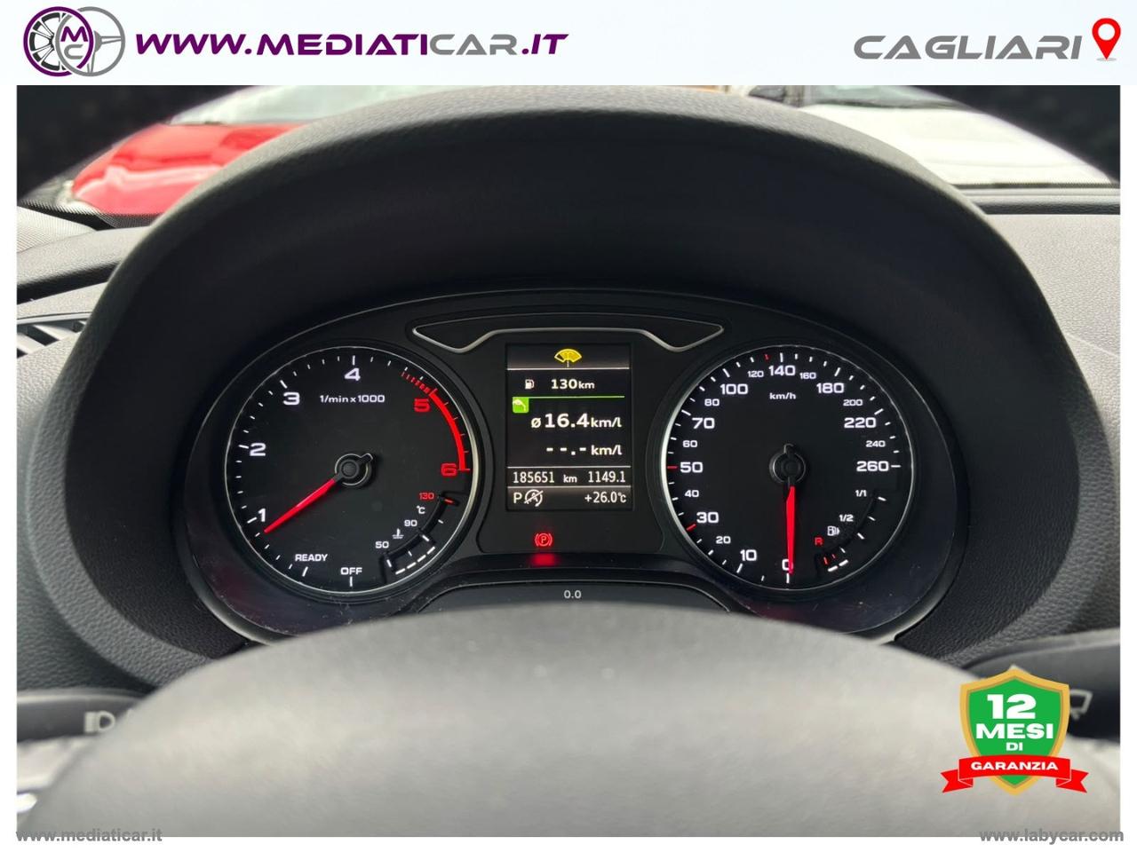 AUDI A3 SPB 1.6 TDI cl.d. S tr. Business