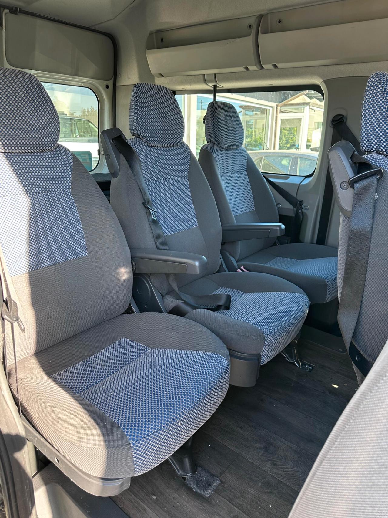 FIAT DUCATO 9 POSTI 33 2.3 MJT PL-TM PANORAMA 9 POSTI PASSO LUNGO TETTO ALTO GANCIO TRAINO