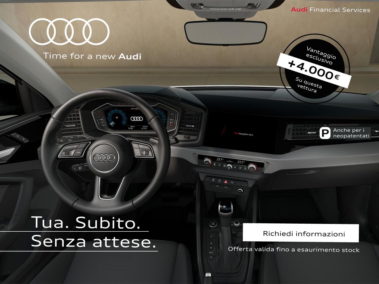 Audi A1 allstreet 30 1.0 tfsi identity contrast 116cv s tronic