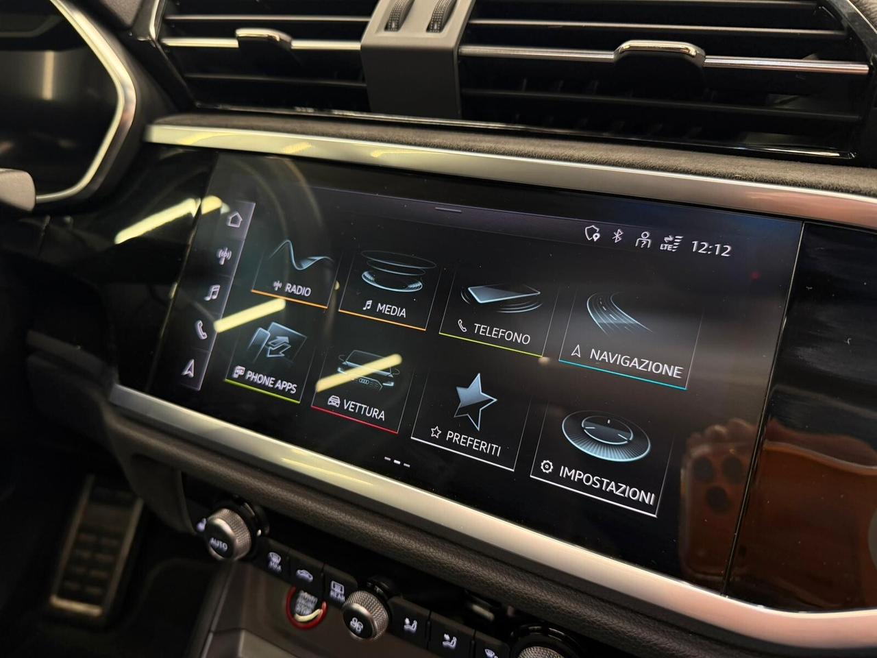 Audi Q3 RS 4x4 Sportback-KM CERTIFICATI-12 MESI GARANZIA-PERMUTE