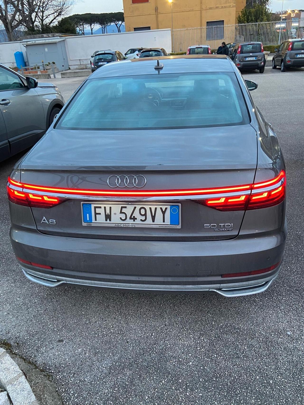 Audi A8 50 TDI 3.0 quattro tiptronic cronologia tagliandi