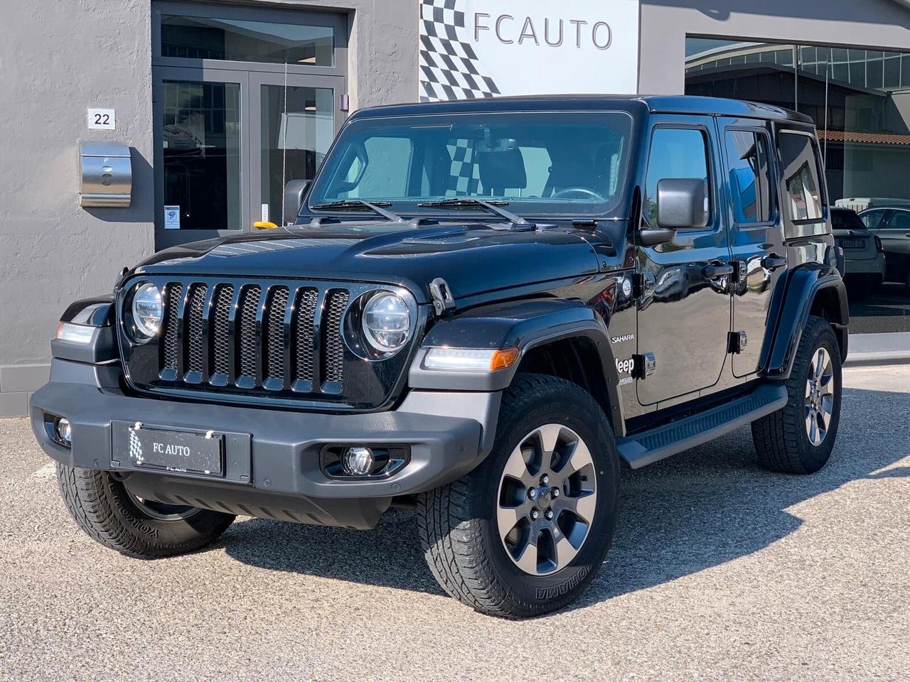 Jeep Wrangler Unlimited 2.2 Mjt II Sahara sky one-touch