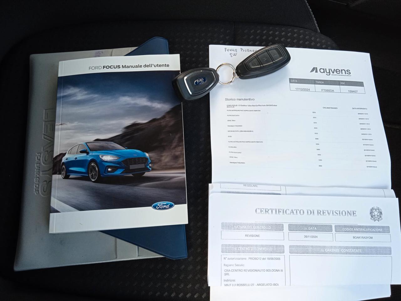 Ford Focus 1.5 EcoBlue sw automatico co-pilot,business