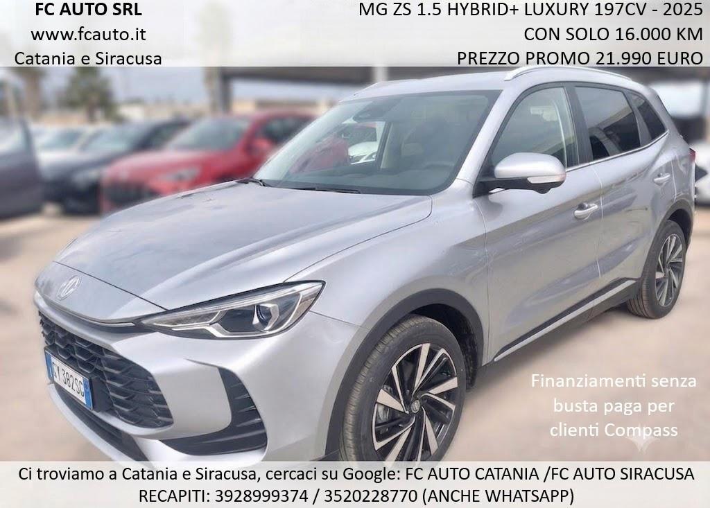 Mg ZS 1.5 197cv HYBRID 2025 PARI AL NUOVO