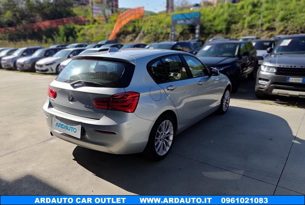 Bmw 118 D Advantage 150 cv Auto.