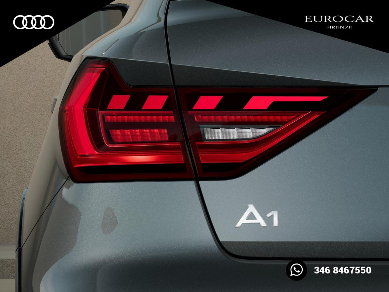 Audi A1 allstreet 30 1.0 tfsi identity contrast 116cv