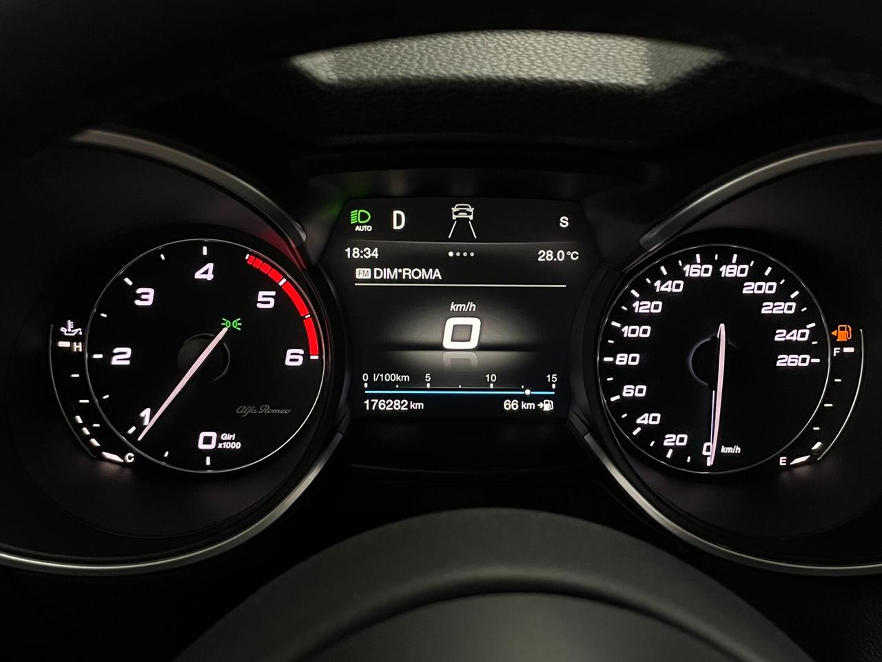 Alfa Romeo Stelvio 2.2 TD 190 CV EXECUTIVE Q4 CERCHI 19" PERFETTA KIT DISTRIBUZIONE SOSTITUITO