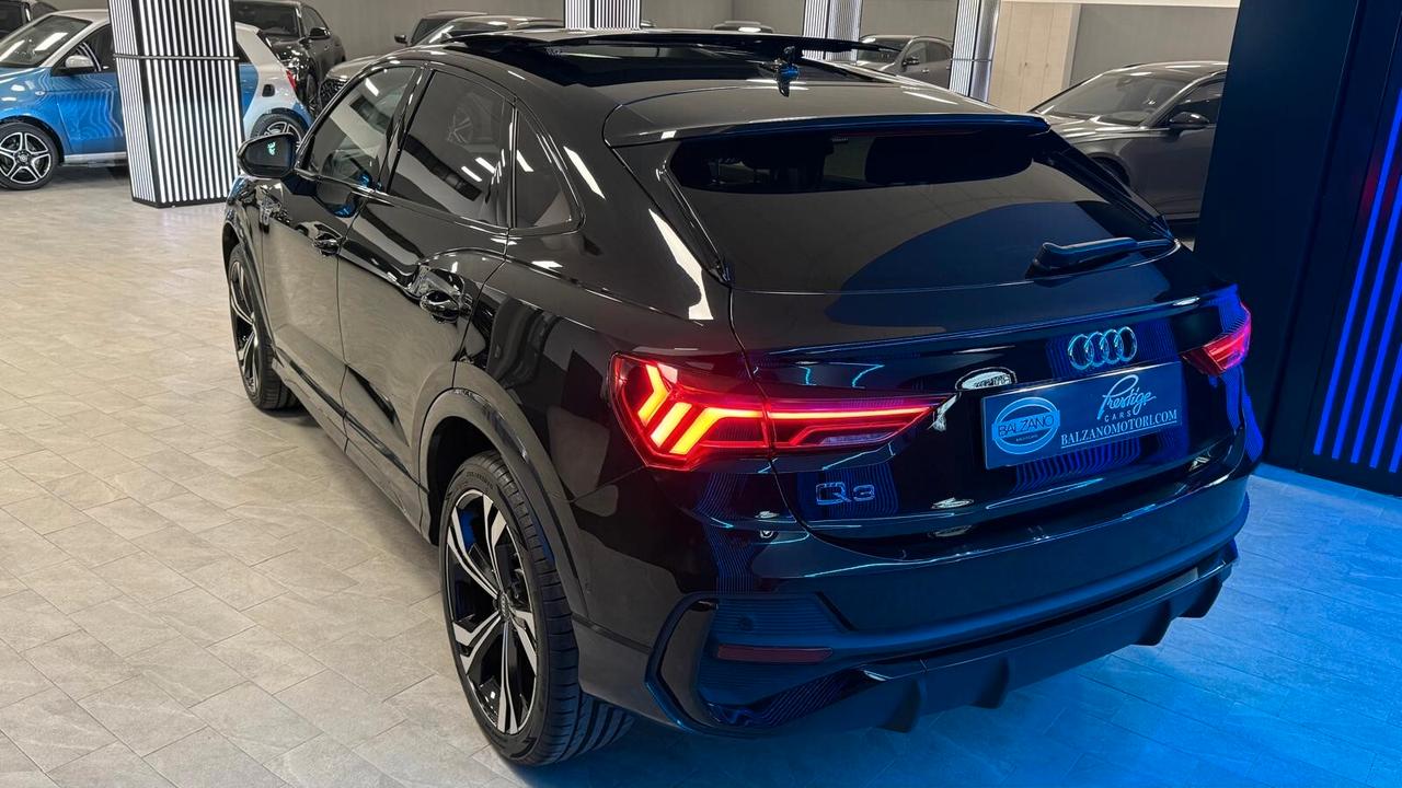 AUDI Q3 SPB 35 TDI IDENTITY BLACK KM0 2024 TETTO APRIBILE