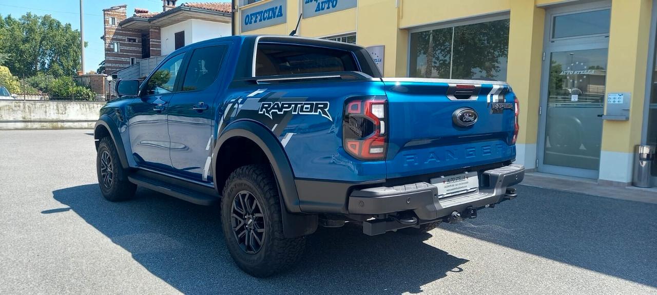 Ford Ranger Raptor Performance CC. 2.000 CV. 210 Ecoblue Turbodiesel Euro 6D 4WD DC 5 Porte 5 Posti Autocarro 1a Imm.ne Nov. 2023 SOLO 11.090 KM..!!!