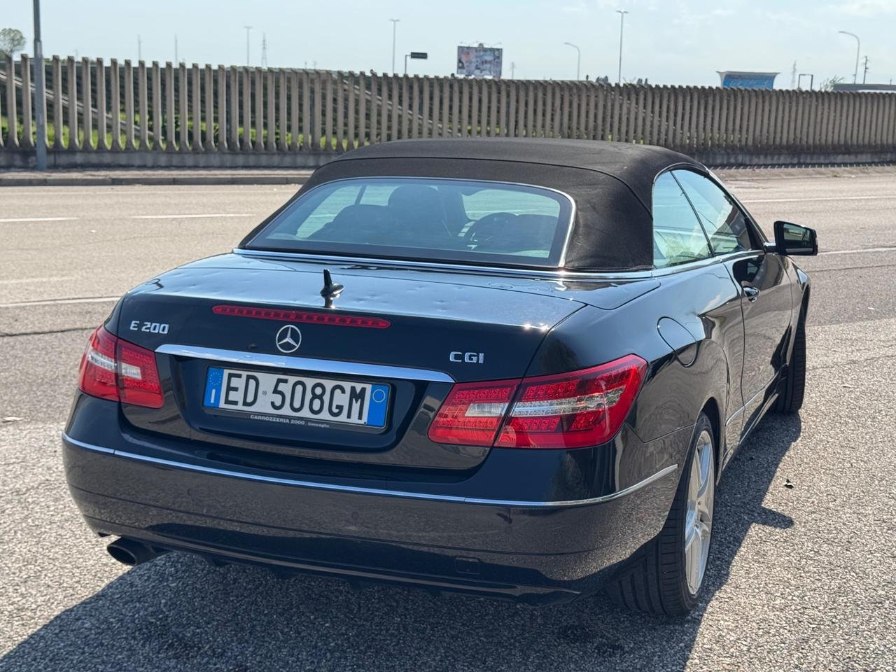 Mercedes E 200 CGI Cabrio Motore Rumoroso