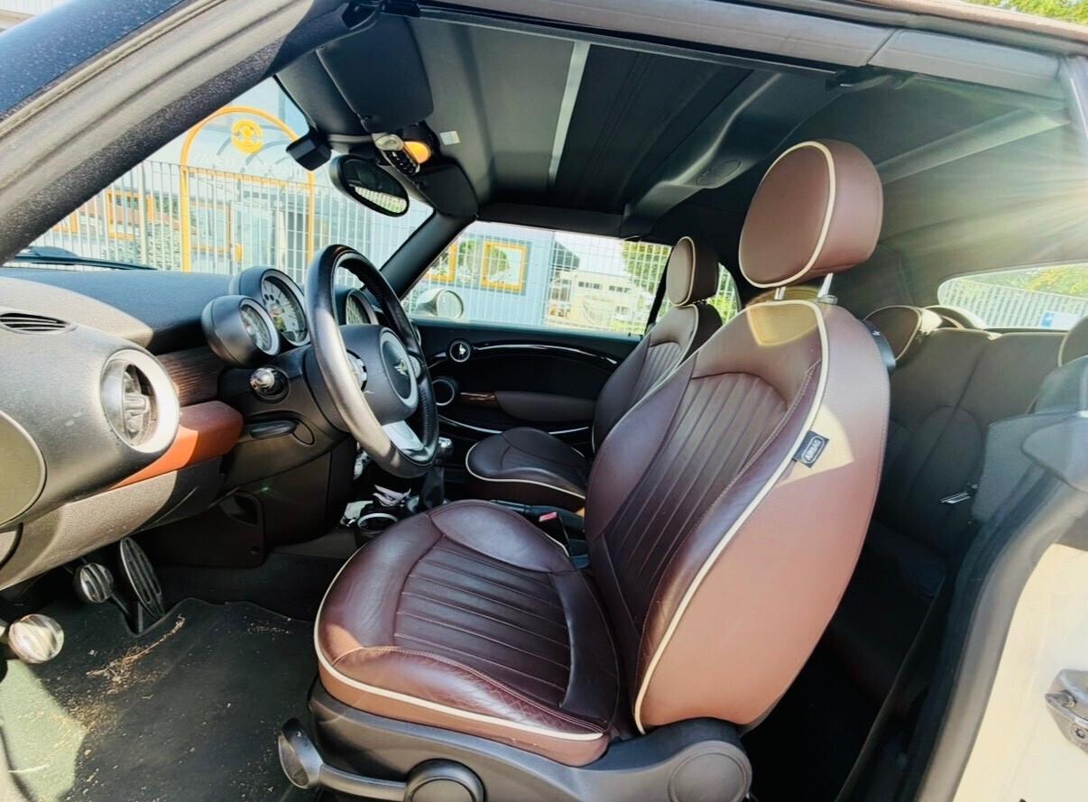 Mini Cooper S 1.6 benzina Cabrio 2009