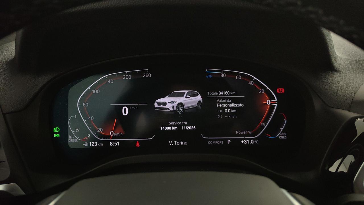 BMW X3 xdrive20d mhev 48V auto