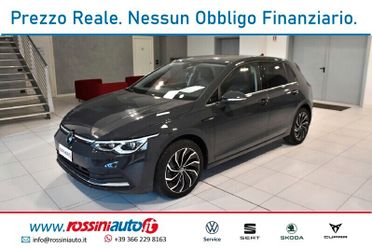 VOLKSWAGEN GOLF 8 1.5 TSI 150 CV STYLE + R17 VENTURA GANCIO RE