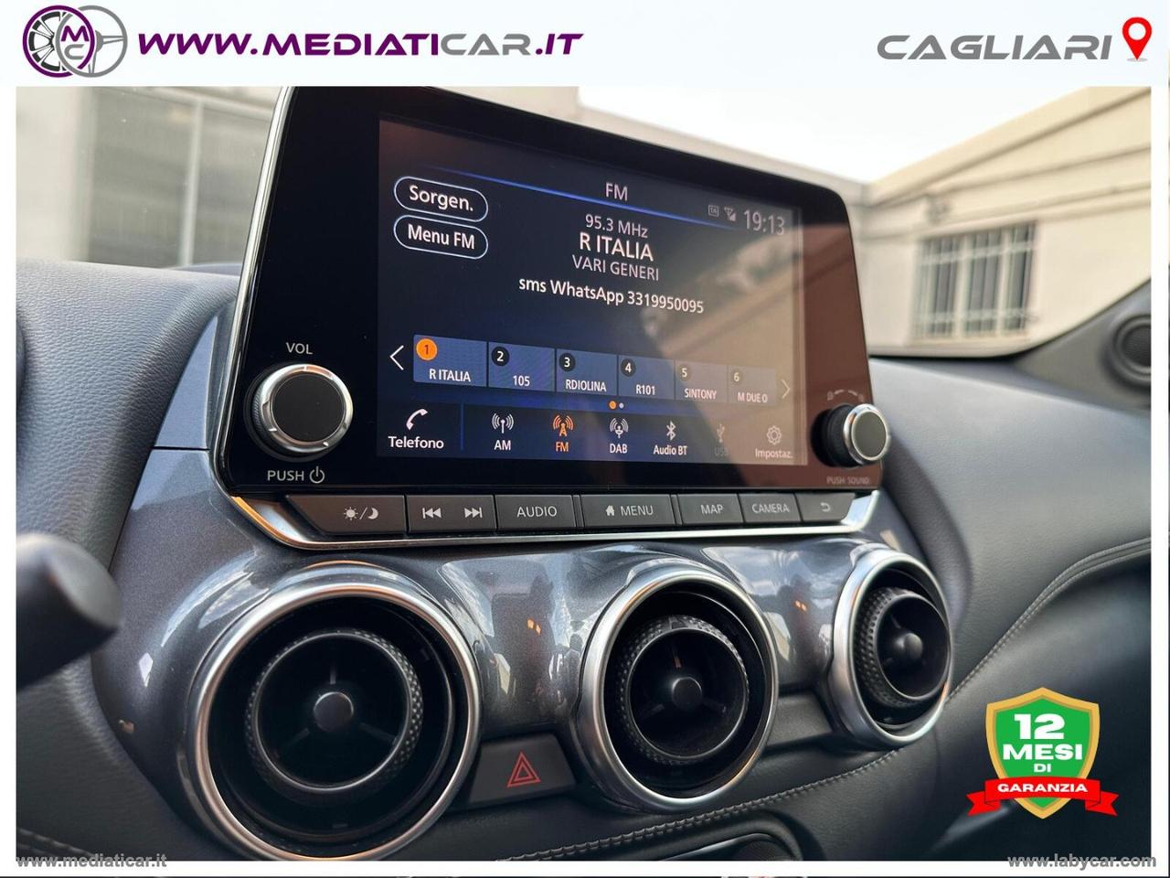NISSAN Juke 1.0 DIG-T 114 CV N-Connecta