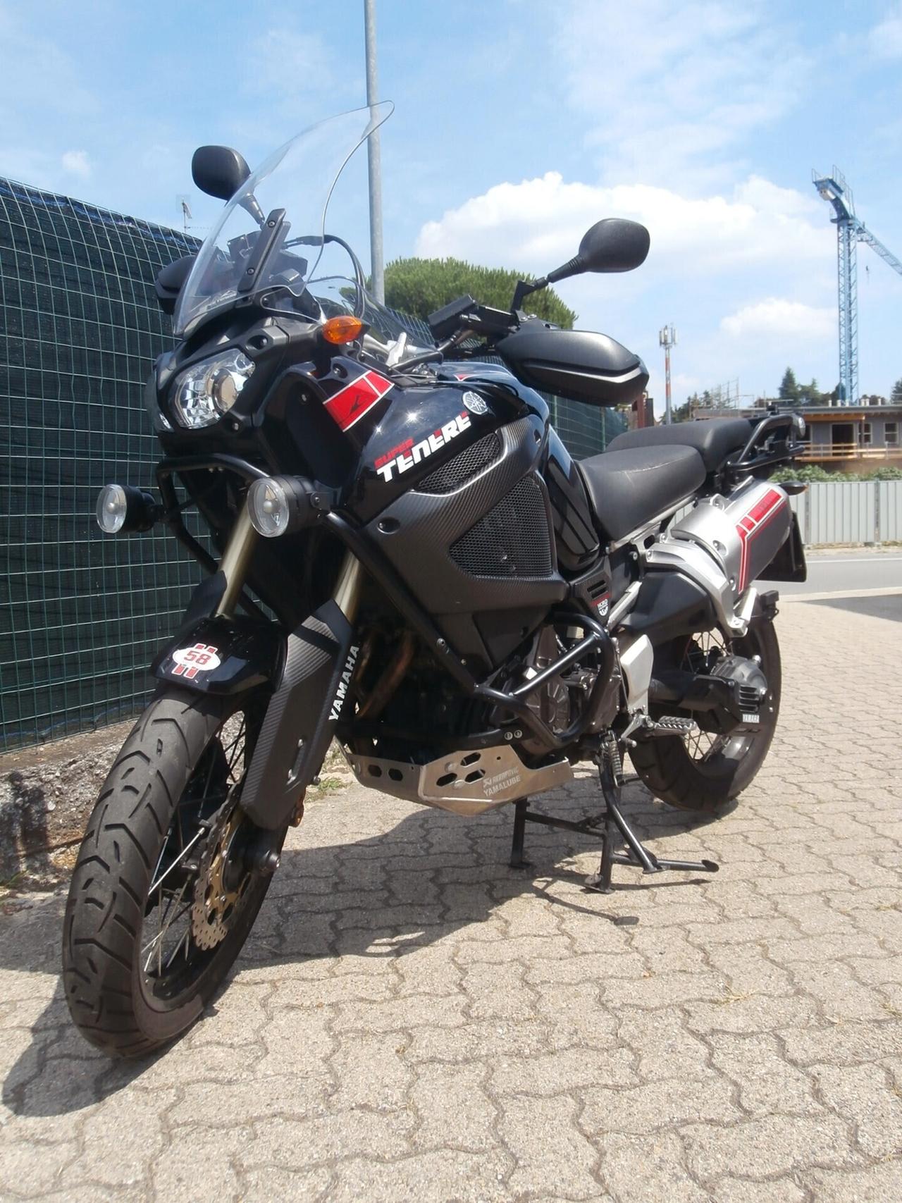 Yamaha XT 1200 Z Super Ténéré Worldcrosser del 2012 compreso trapasso-tagliando-garanzia