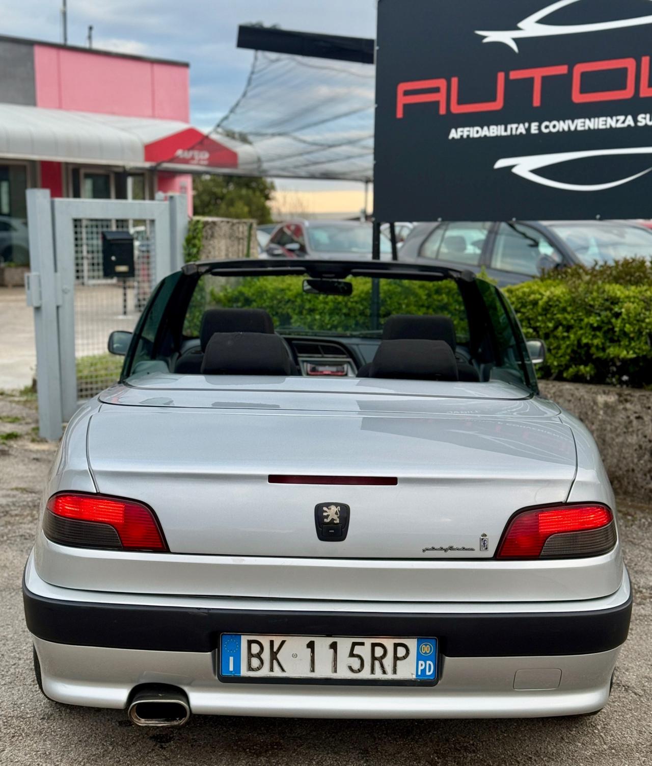 Peugeot 306 1.6i cat Cabriolet 2000 **OK NEOPATENTATI