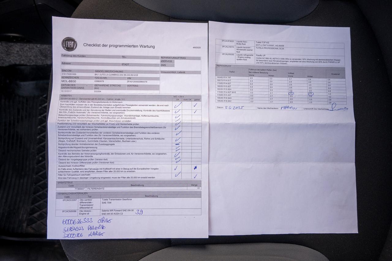 Fiat Panda 4x4 1.3 MJT 95 CV - EURO6 - GANCIO