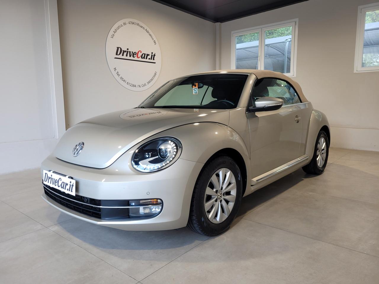 Volkswagen Maggiolino CABRIO 2.0 tdi CRUISE CARPLAY SENS. ANT+POST C.16"