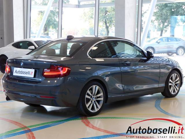 BMW 218 D COUPE SPORT AUTOMATICA 150CV UNICO PROPRIETARIO