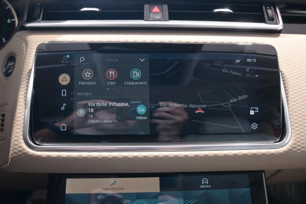 LAND ROVER RANGE ROVER VELAR 2.0D I4 204CV AUTO AWD S ( FARI LED - DISPLAY CLIMA - PELLE - ADAPTIVE CRUISE - NAVI - MIRROR - PDC - TELECAMERA POST. - CERCHI 19 )