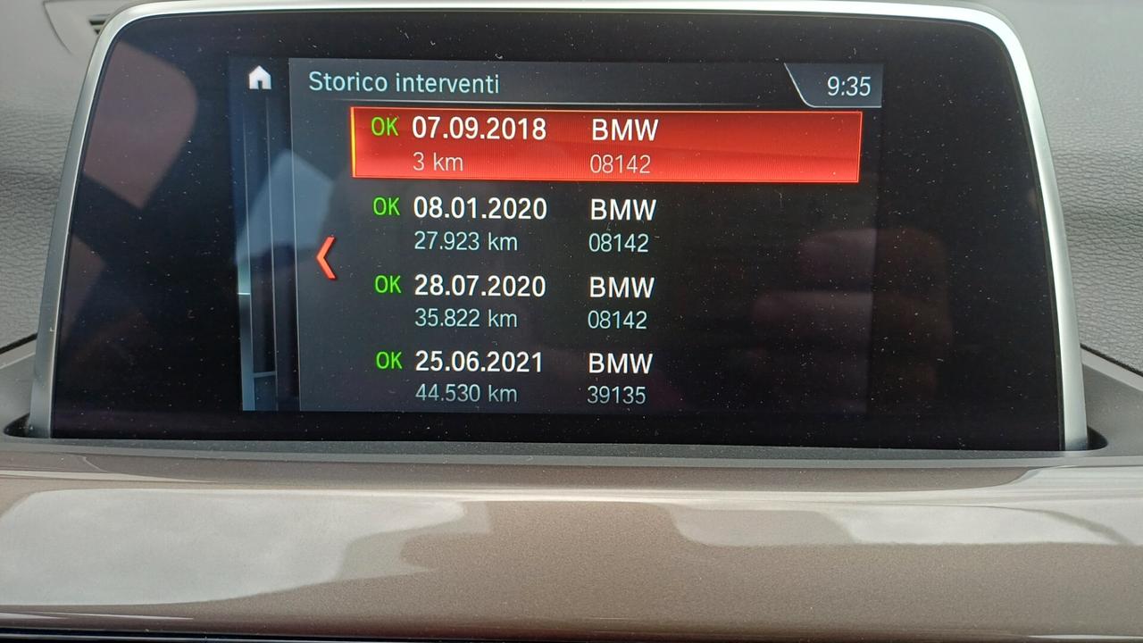 Bmw X1 sDrive18d Msport Nazionale Automatica